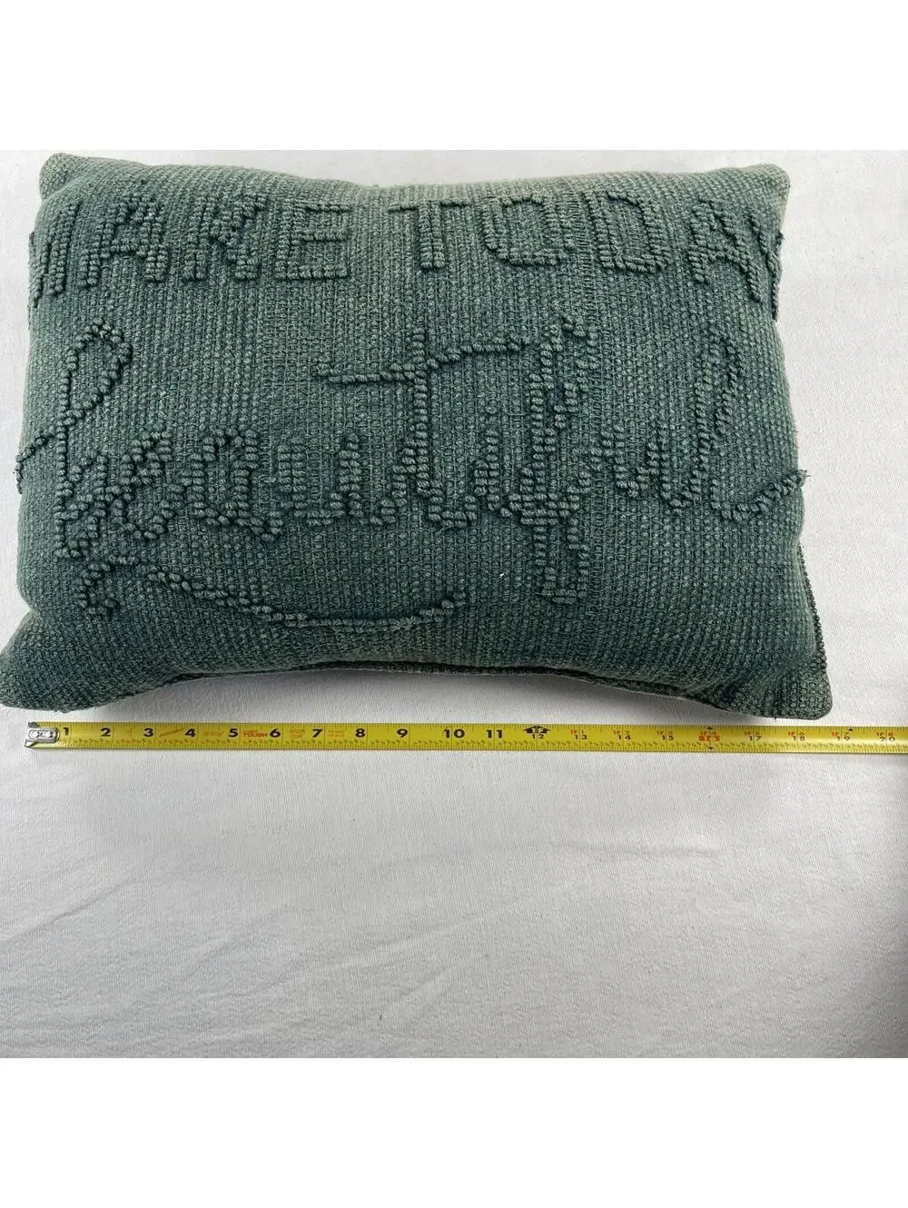 Primitives by Kathy Teal MAKE TODAY BEAUTIFUL Pillow 13”x18” Rectangle Accent